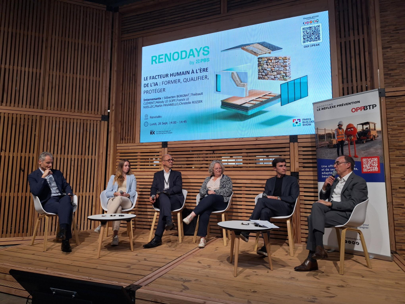 Batimat 2026 – IA sur les chantiers&nbsp;: comment former, accompagner, protéger&nbsp;