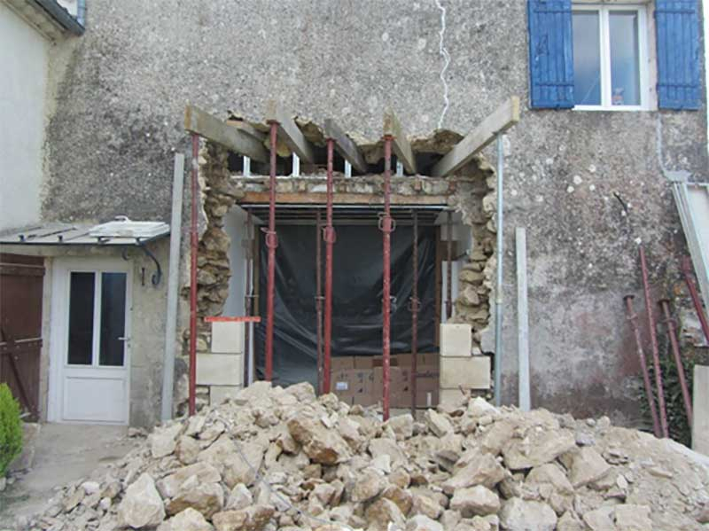 Maîtriser la création des ouvertures dans les murs de maçonnerie porteurs