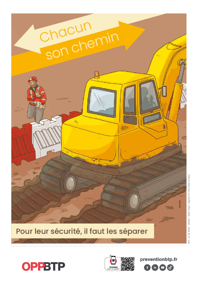 Chacun son chemin, pour leur sécurité, il faut les séparer