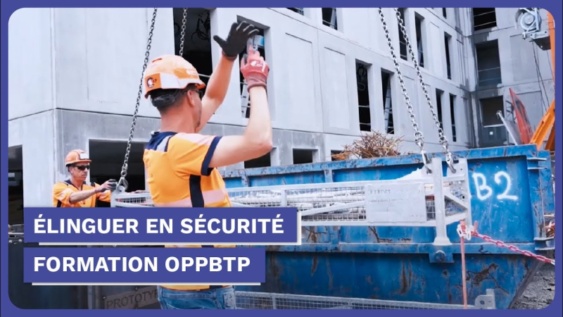 Formation élingage : maîtriser les risques et sécuriser les chantiers