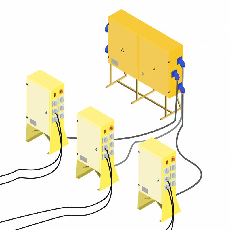 Réaliser une installation électrique provisoire de chantier