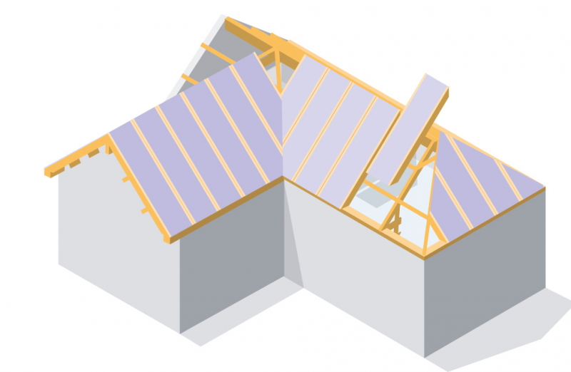 Pose de caissons chevronnés ou panneaux sandwich sur toiture : intervenir en sécurité pour l’isolation thermique par l’extérieur