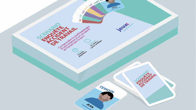 Un jeu pour former les membres de CSE à l'analyse des causes d'un accident du travail
