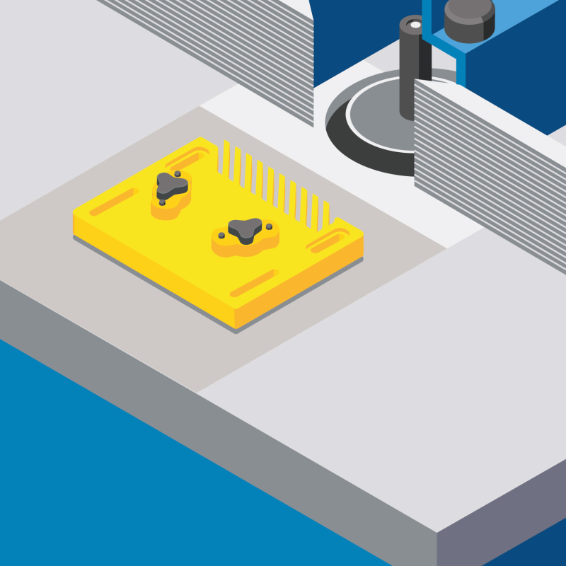 Un guide magnétique pour faciliter les travaux d'usinage de pièces de bois