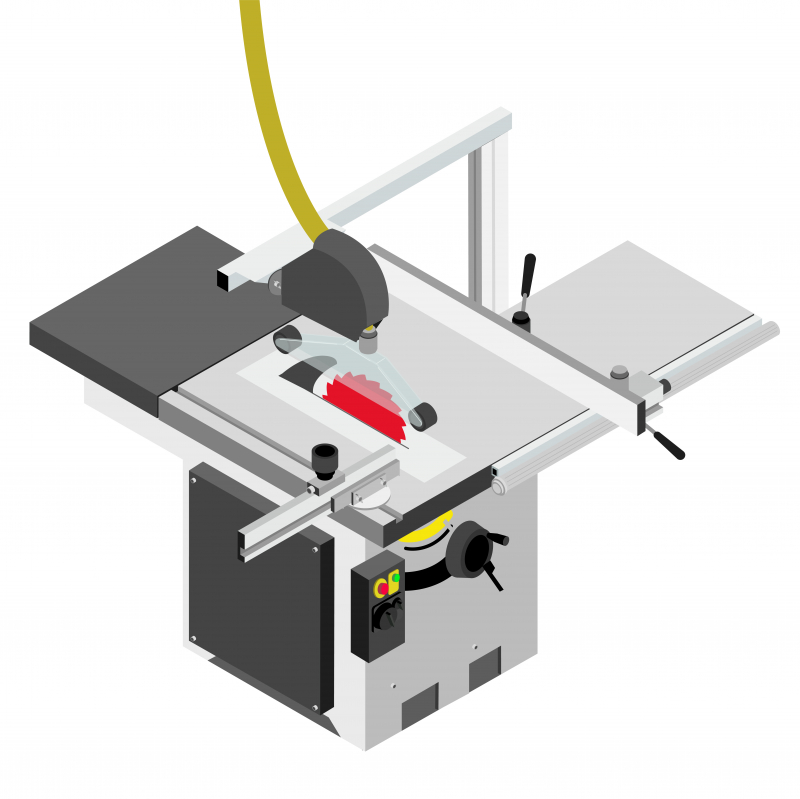 Utiliser une scie circulaire à table en toute sécurité