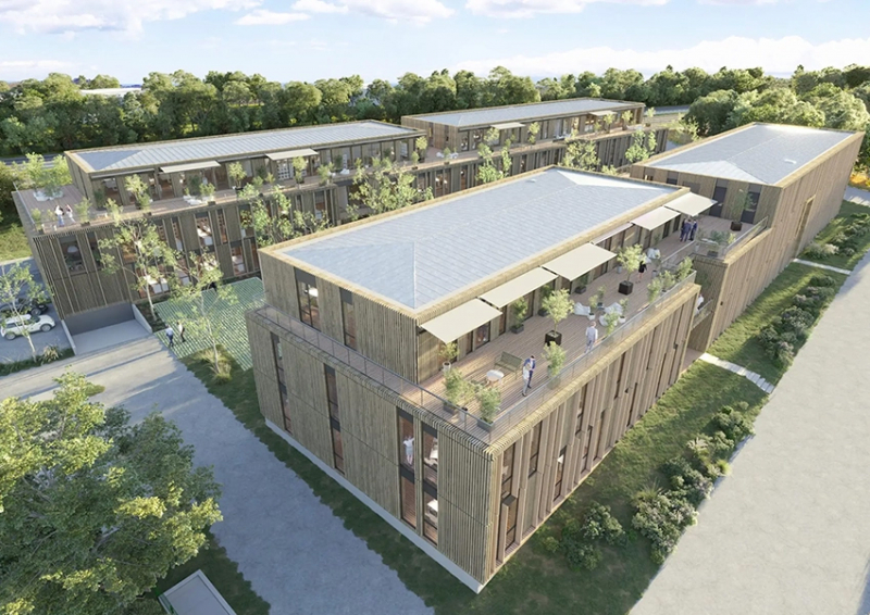 Programme Bois Harel à Rennes : un mode constructif innovant pour un chantier singulier