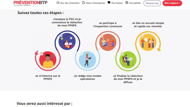 PPSPS : un parcours interactif innovant pour aider les entreprises du BTP à le rédiger