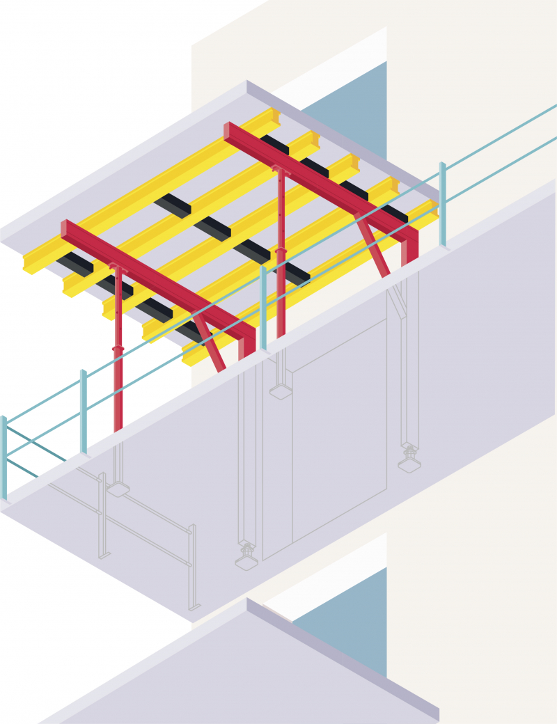 Construire des balcons béton avec des plateaux coffrants