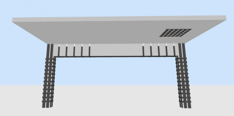 figure 4 renfort poteaux poutre dalle