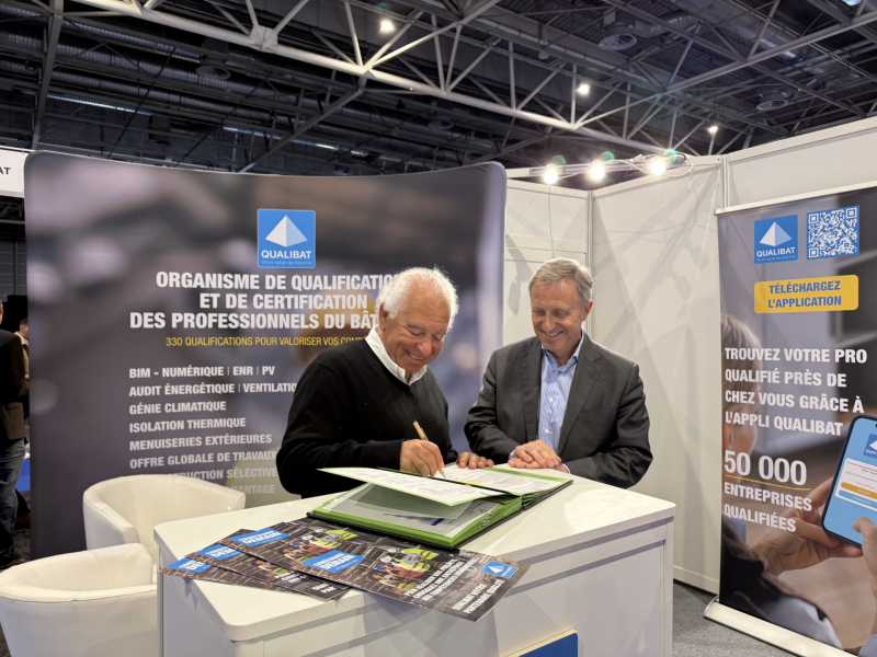 OPPBTP et Qualibat s’allient pour renforcer la prévention dans le BTP