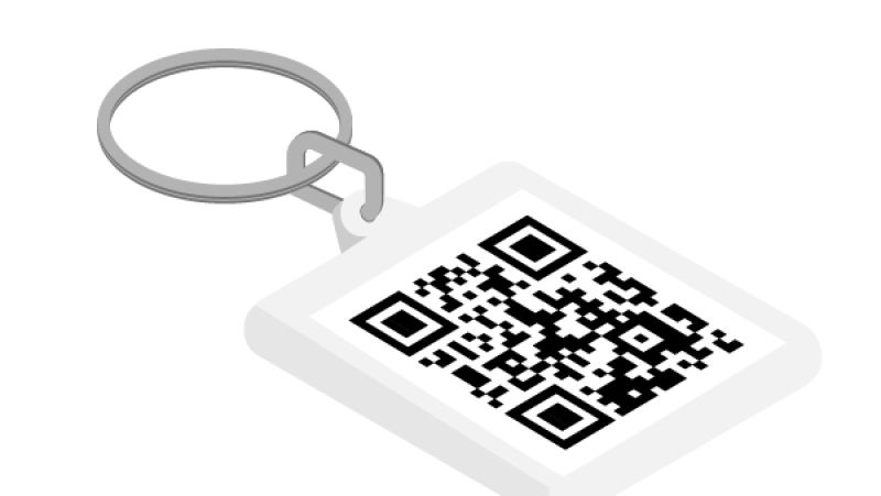 Faciliter la pose de la signalisation temporaire grâce à un porte-clé avec QR code