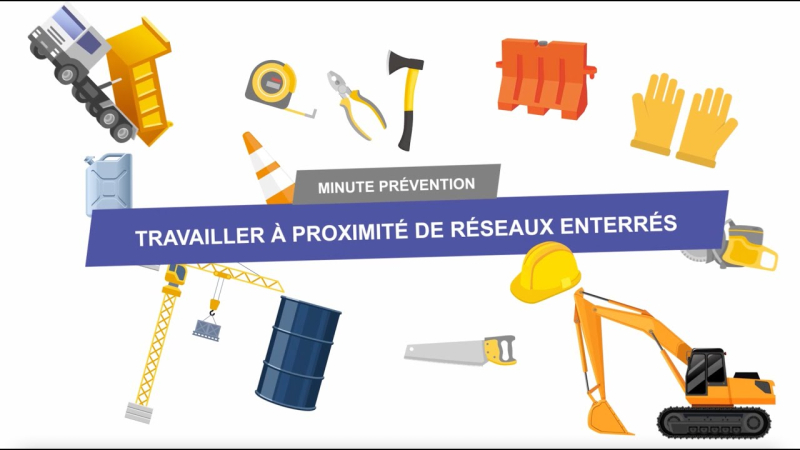 Travaux à proximité des réseaux enterrés