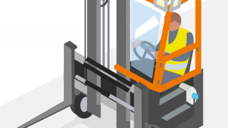 Réduire les manutentions avec un chariot élévateur multidirectionnel