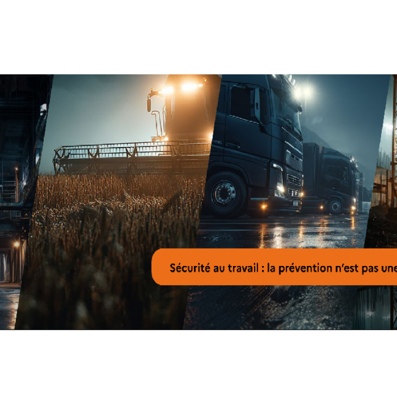 Nouvelle campagne pour promouvoir la prévention des accidents du travail graves et mortels
