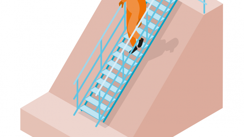 Sécuriser l'accès au chantier grâce à un escalier modulaire