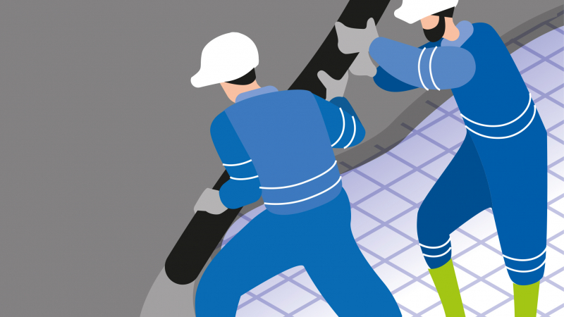 Couler une dalle avec du béton autonivelant