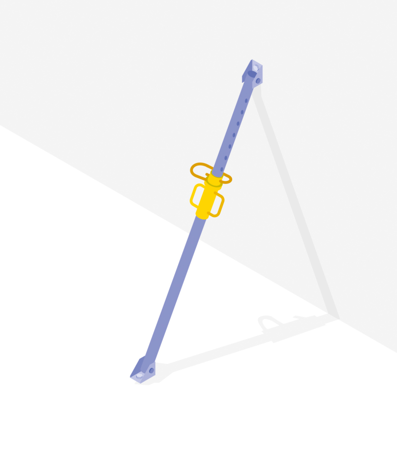 Etais tirant poussant ETP Type N