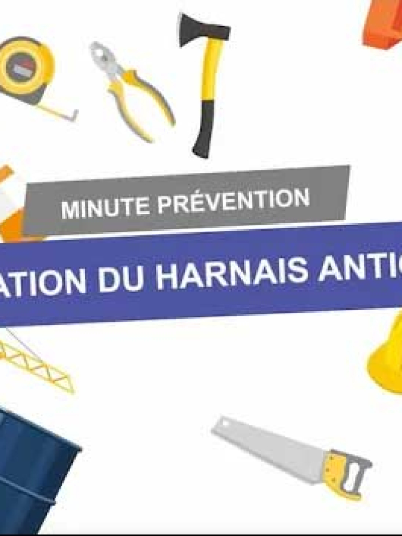 Harnais antichute : utilisation sécurisée