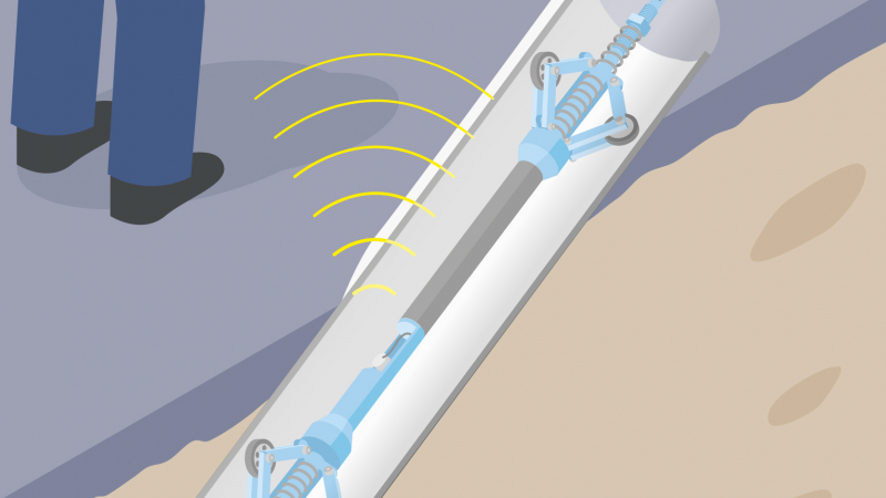 Cartographier le tracé des réseaux enterrés grâce à un outil de mesure précis et simple à manipuler