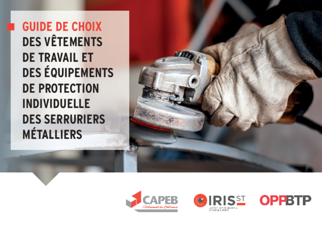 Vêtements de travail et équipements de protection individuelle des serruriers métalliers - Guide de choix