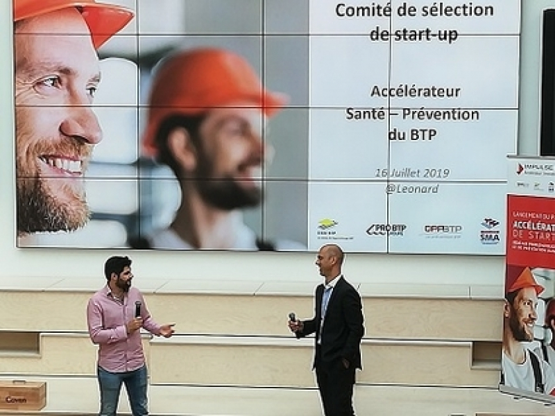 L’accélérateur « Santé-Prévention du BTP » investit Batimat