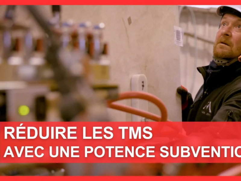 TMS & Sécurité au Travail : comment réduire les risques avec une potence ?