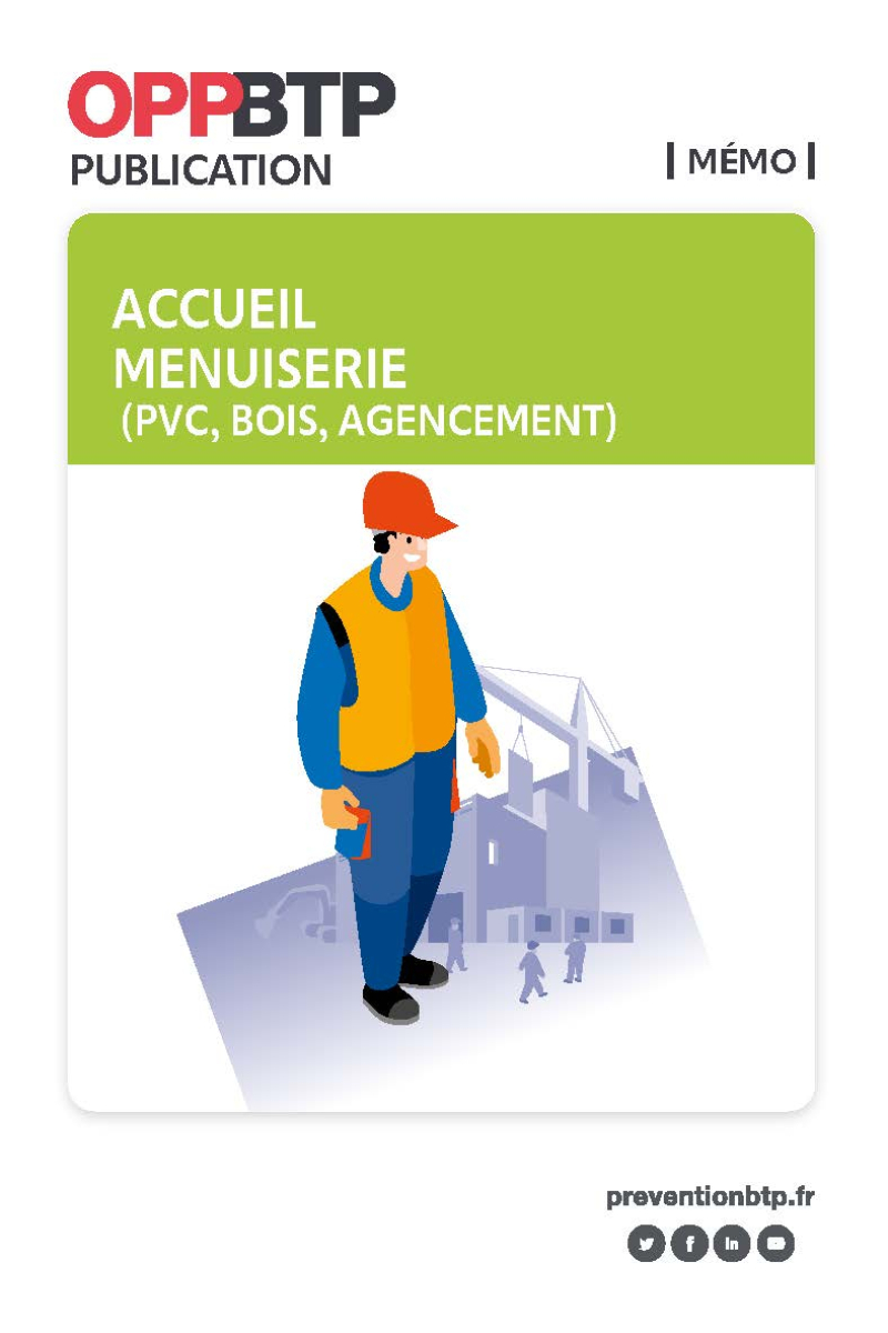 Mémo d'accueil du menuisier