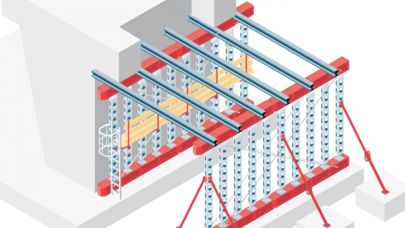 Concevoir des étaiements pour des ouvrages de génie civil