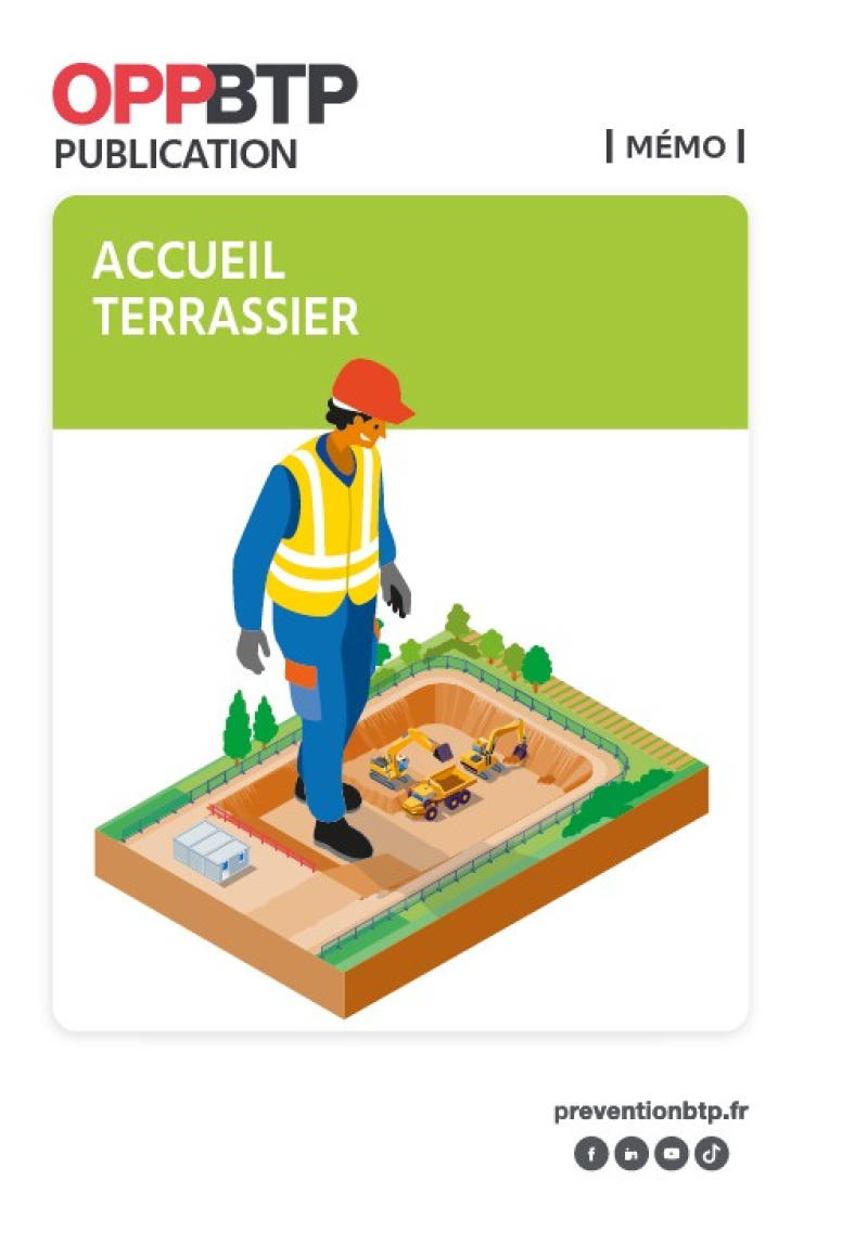 Accueillir sur un chantier de terrassement