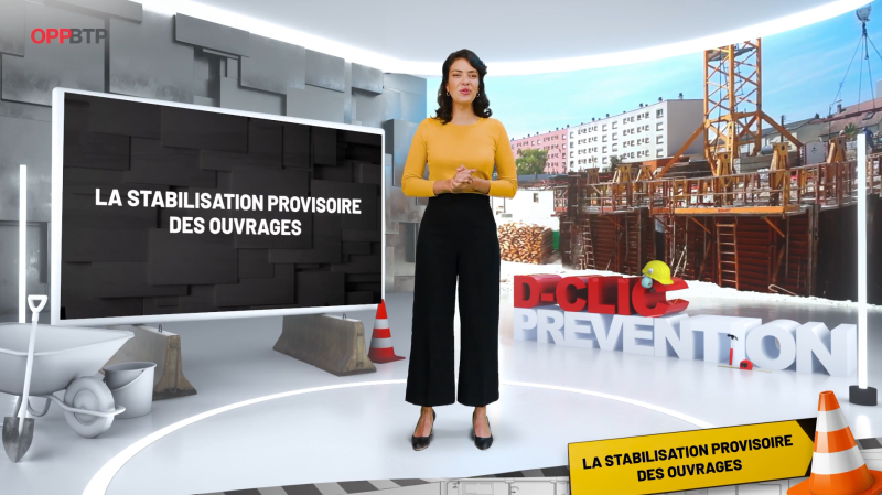 Stabiliser provisoirement les ouvrages dans les différentes phases de construction