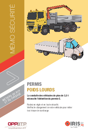 Poids lourds - Mémo Sécurité