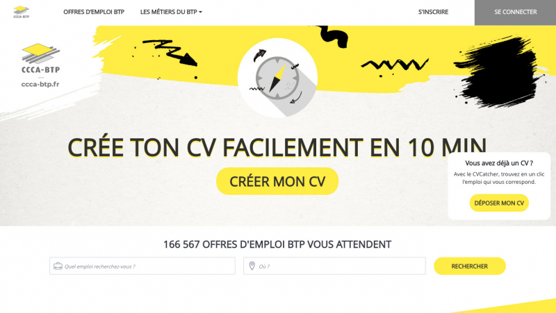 Une plate-forme emploi dédiée aux apprentis du BTP