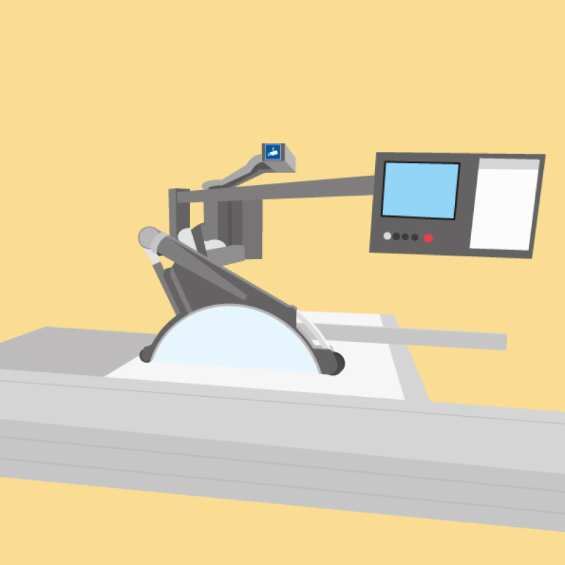 Une scie à format escamotable en cas de détection de mains à proximité de la lame