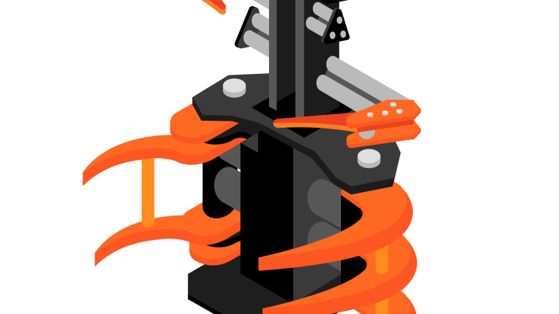 Déboiser en sécurité grâce à la cisaille hydraulique