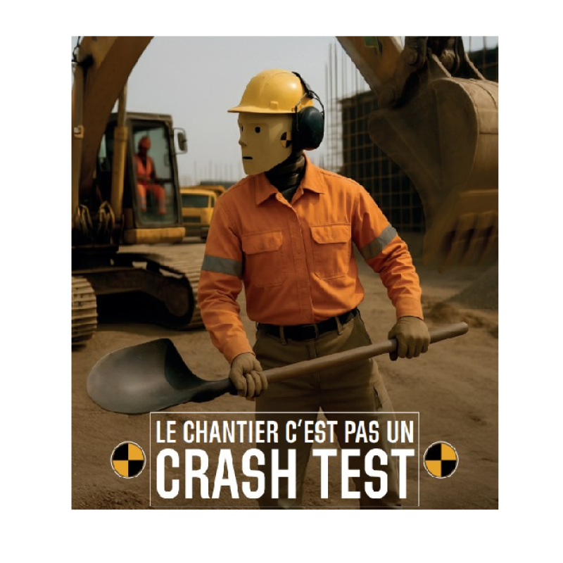 Prévention du risque heurt engin-piéton : l’OPPBTP lance une campagne nationale en 2026