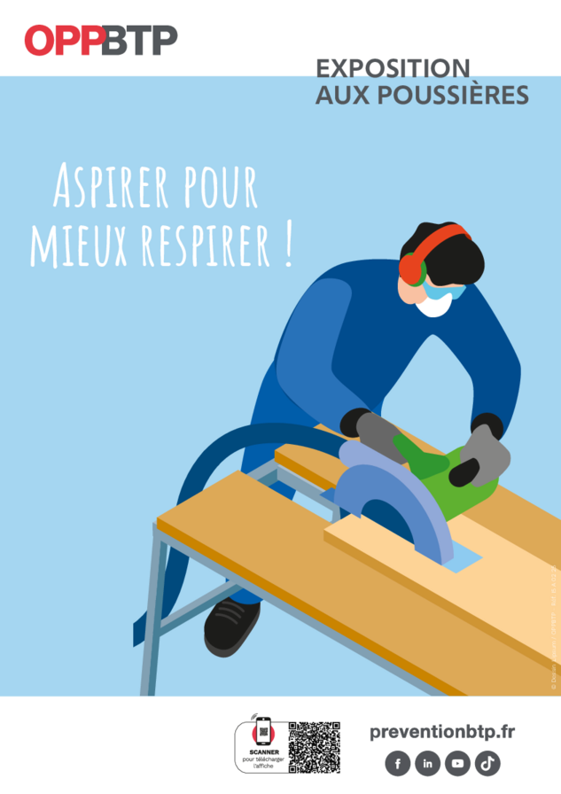 Exposition aux poussières - Aspirer pour mieux respirer