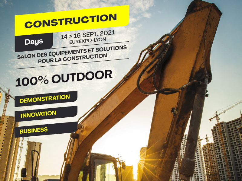 Équipements et matériels&nbsp;: les Construction Days placent la rentrée sous le signe de l’innovation