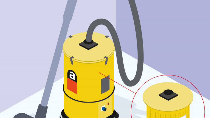 Poussières d'amiante : nettoyer et se protéger avec un aspirateur à filtration absolue