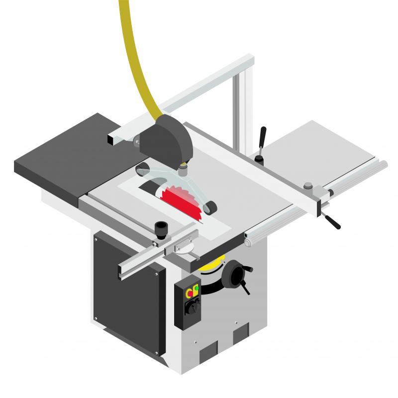 Utiliser une scie circulaire à table en toute sécurité