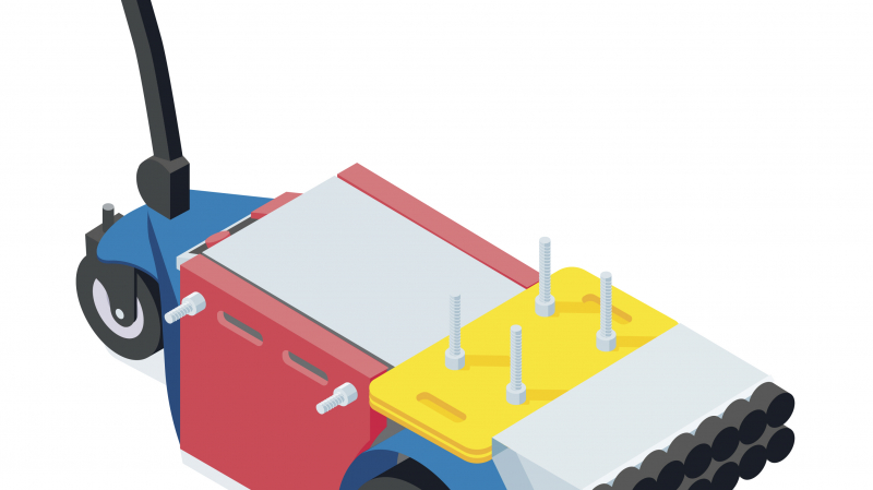 Déplacer des charges lourdes en atelier avec un tracteur-pousseur électrique