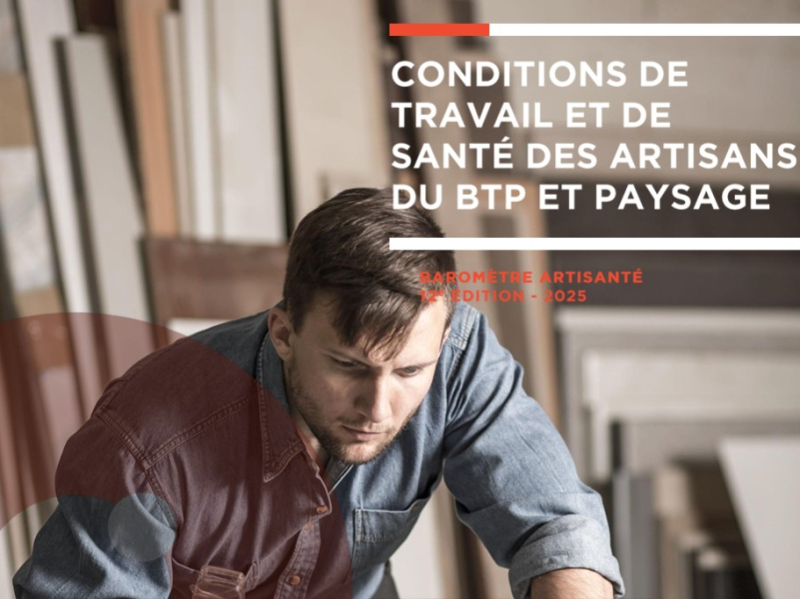 Santé des artisans du BTP : une dégradation préoccupante