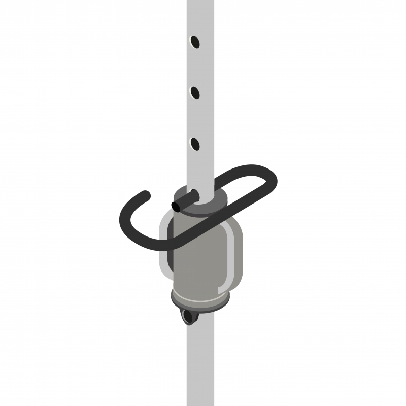 Utiliser des dispositifs de décompression rapide des étais simples du bâtiment