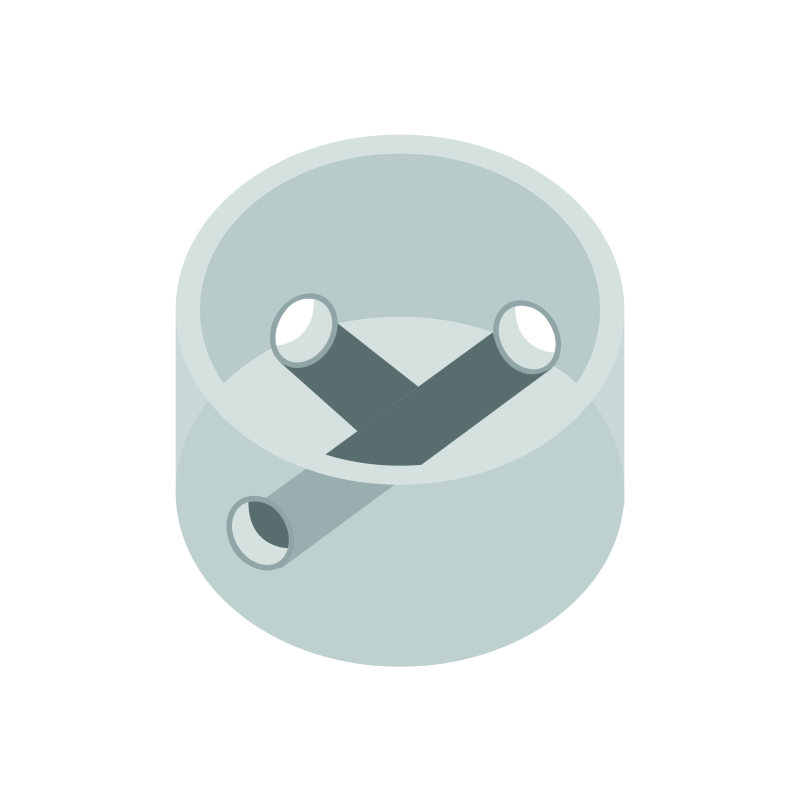 Poser des regards préfabriqués avec cunettes intégrées pour éviter les découpes