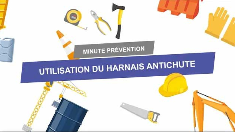 Harnais antichute : utilisation sécurisée
