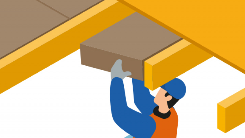 Isoler les planchers, plafonds, murs, cloisons et combles par la laine de lin