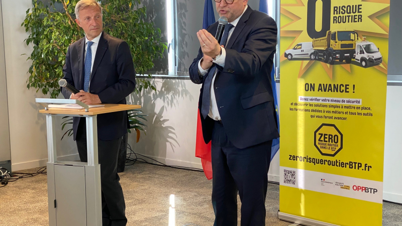 L’OPPBTP lance une campagne nationale inédite pour prévenir le risque routier