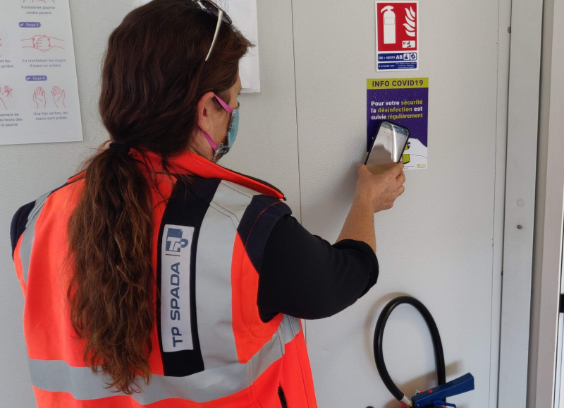 Covid-19 : une solution pour faciliter le suivi de la désinfection des surfaces