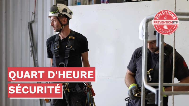 Quart d'heure sécurité : les salariés prennent le contrôle !