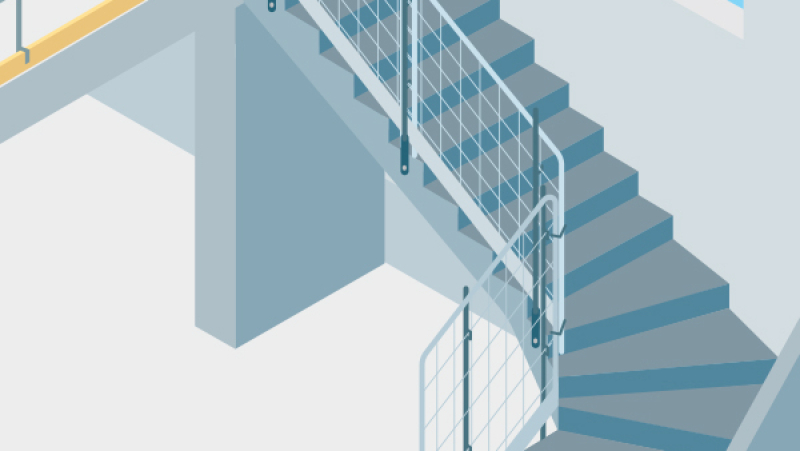 Comment sécuriser la pose et la stabilisation des escaliers préfabriqués ?