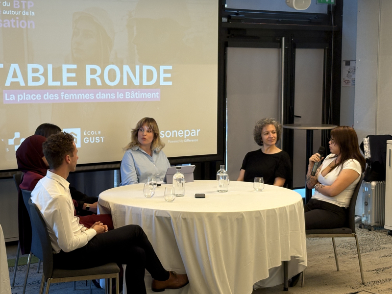 Des regards croisés pour faire évoluer la place des femmes dans le BTP